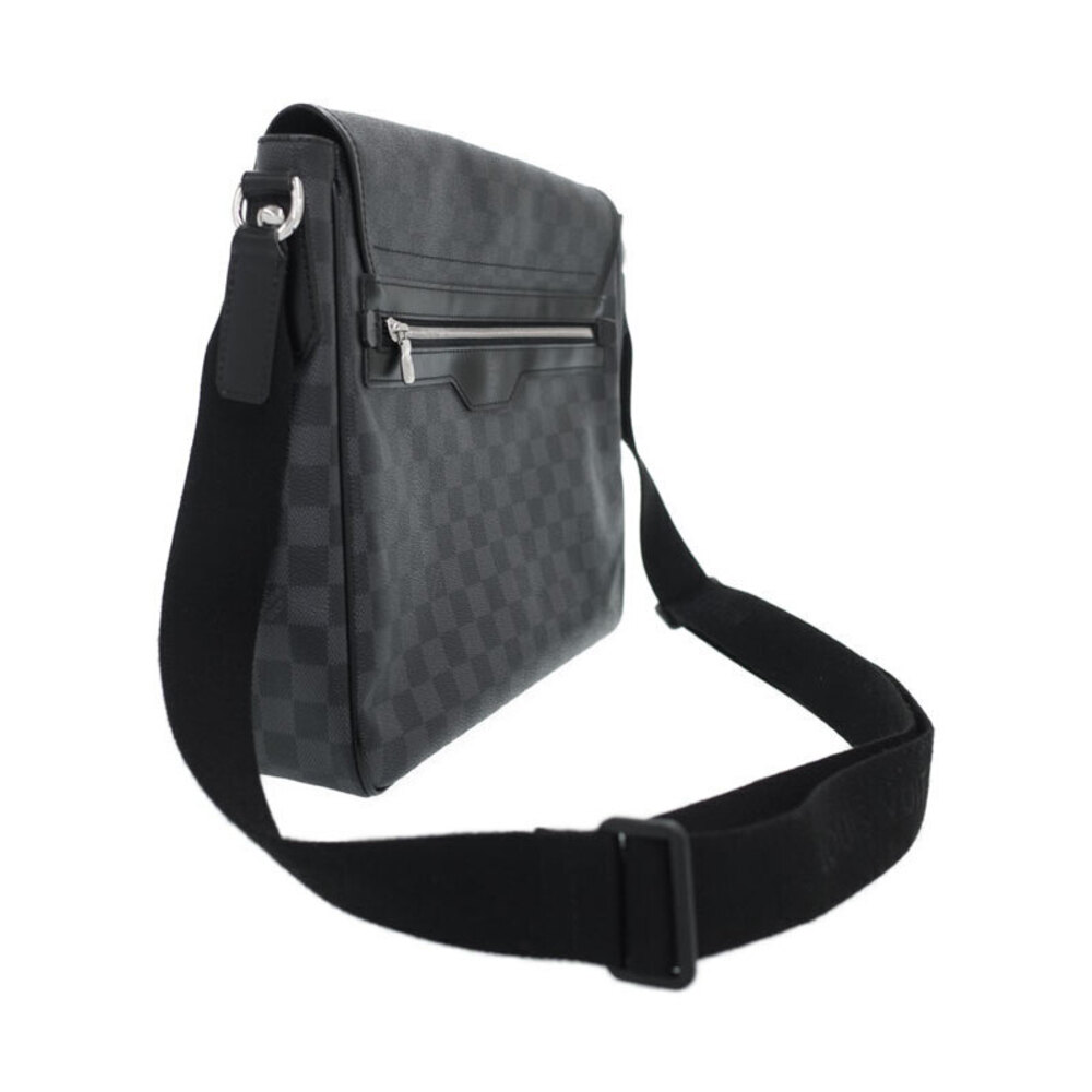 Louis Vuitton Black Shoulder Daniel Graphite Damier Bag